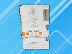 GC-4662型2路0V～+5V電壓模擬量輸出IO(16位）